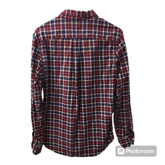 Old Navy Men’s Plaid shirt. Preloved - Picture 2 of 3